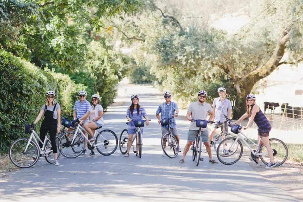 Things to do in Napa Valley with Kids: Napa Valley Bike Tour