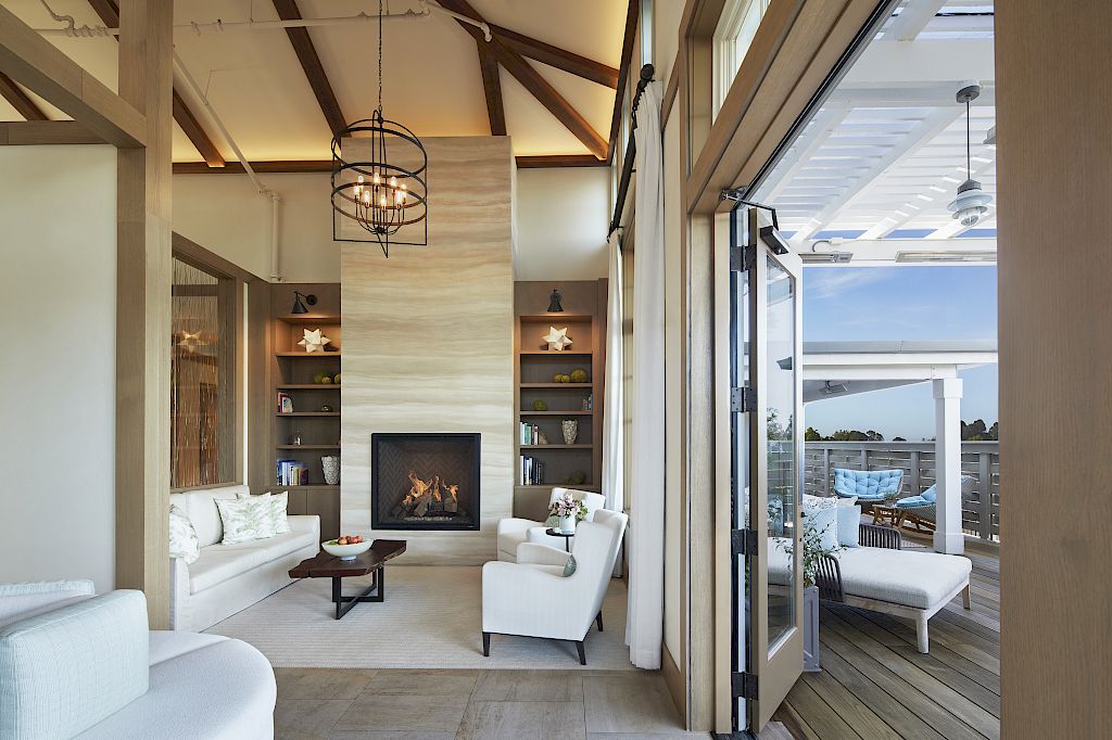carneros resort and spa indoor/outdoor area