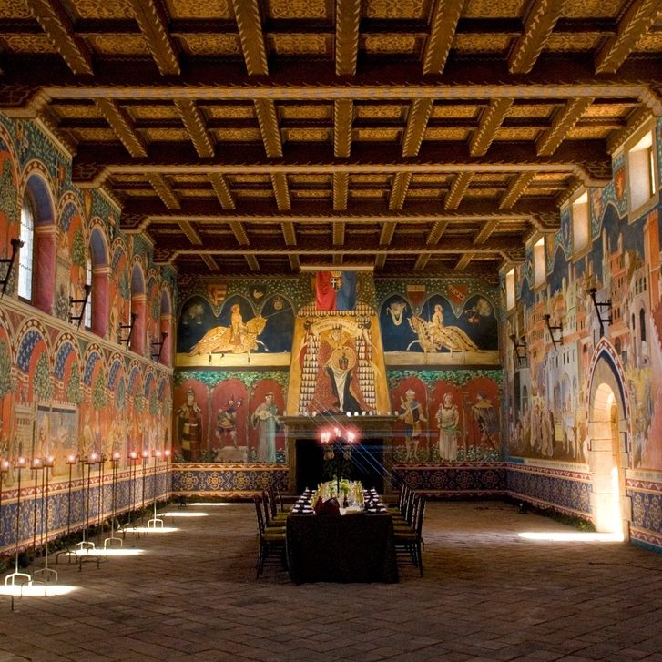 Castello di Amorosa great hall