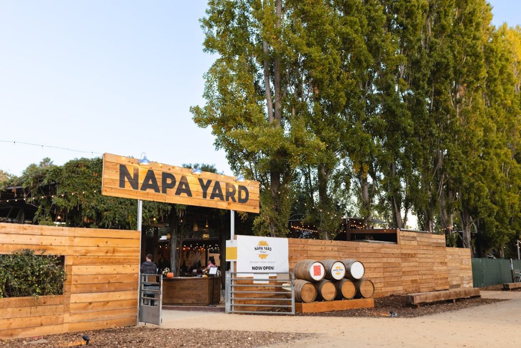 Napa Yard entrance
