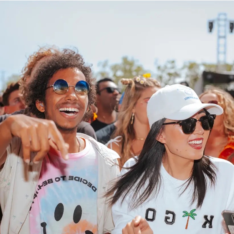 BottleRock Napa crowd enjoying live music in sunshine